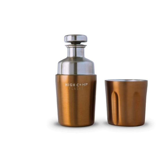 High Camp Firelight termospullo ja muki Rose Gold