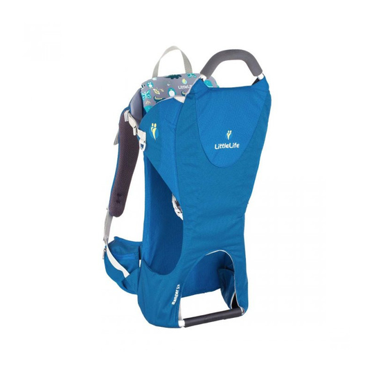 LittleLife Ranger S2 lapsen kantoreppu, sininen