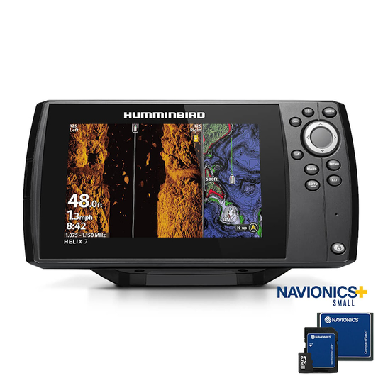 Humminbird Helix 7 CHIRP MSI G4 yhdistelmälaite + anturi + Navionics Small kartta