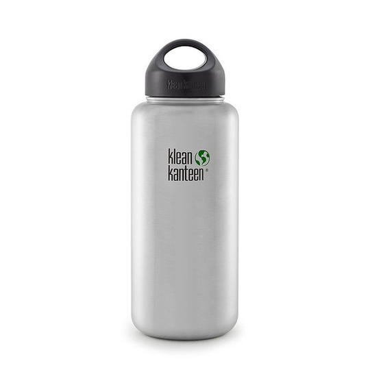 Klean Kanteen Wide Loop 1182ml - Brushed Stainless - OneSize