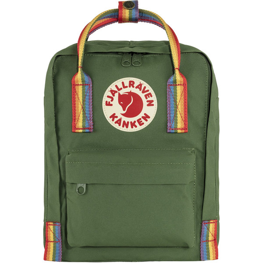 Fjällräven Kånken Rainbow Mini - Spruce Green-rainbow Pattern - Unisex - OneSize