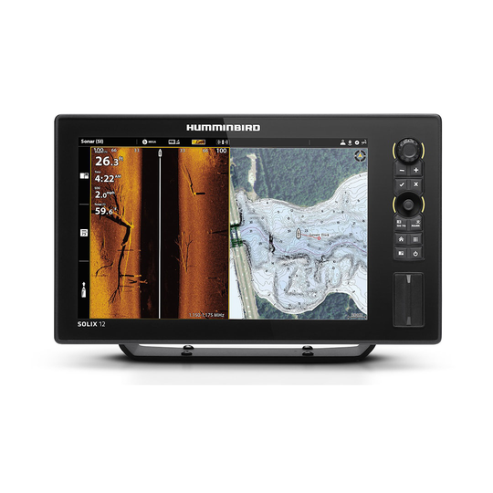 Humminbird SOLIX 12 MEGA SI+ G3 yhdistelmälaite (ei anturia)