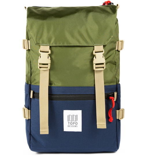 Topo Designs Rover Pack Classic - Olive/navy - Unisex - OneSize