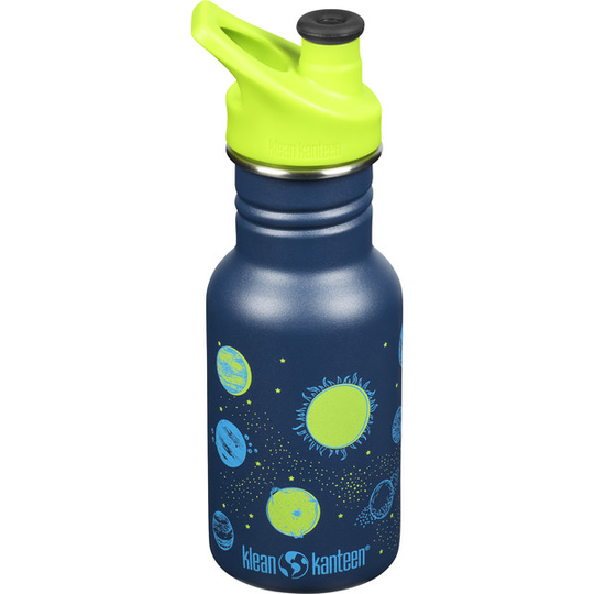 Klean Kanteen Kid Classic Narrow 355ml - Kid Sport Cap - Planets - OneSize