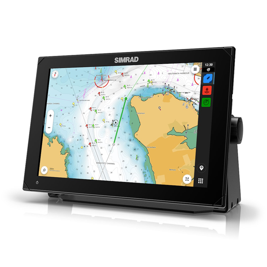 Simrad NSX 12 yhdistelmälaite ilman anturia