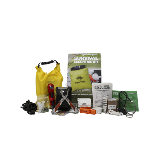 Bushcraft Essentials Survival selviytymispakkaus, oranssi