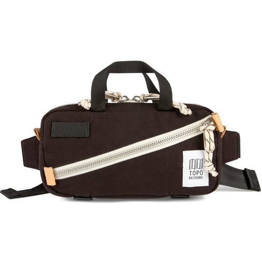 Topo Designs Mini Quick Pack - Black Canvas - Unisex - OneSize
