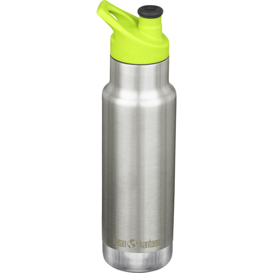 Klean Kanteen Insulated Kid Classic Narrow 355ml - Kid Sport Cap - Brushed Stainless - OneSize