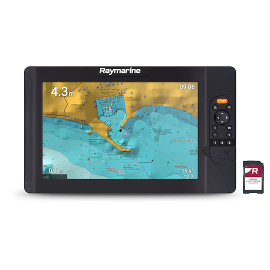 Raymarine Element 12 S yhdistelmälaite ilman anturia + ladattava LightHouse kartta