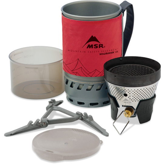 MSR Windburner Personal Stove System 1.0l - Red - OneSize