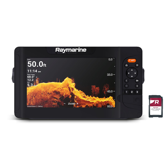 Raymarine Element 9 HV yhdistelmälaite + HV-100 anturi + ladattava LightHouse kartta