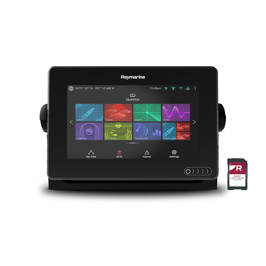 Raymarine AXIOM 7 DV yhdistelmälaite ilman anturia + ladattava LightHouse kartta