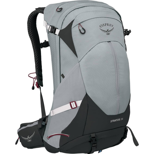 Osprey Stratos 34 - Smoke Grey - Miehet - OneSize