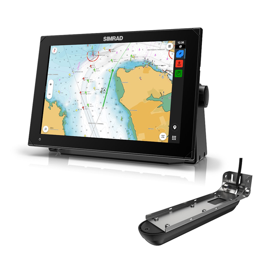 Simrad NSX 12 yhdistelmälaite Active Imaging 3-in-1 anturilla