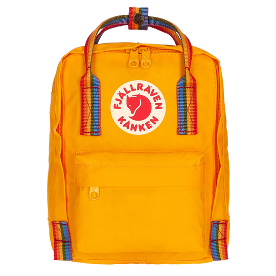 Fjällräven Kånken Rainbow Mini - Warm Yellow-rainbow Pattern - Unisex - OneSize