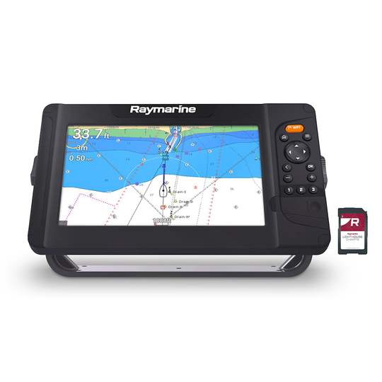 Raymarine Element 9 S yhdistelmälaite ilman anturia + ladattava LightHouse kartta