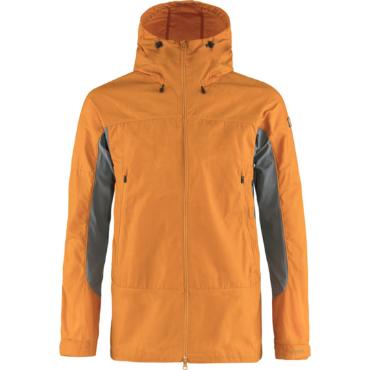 Fjällräven Abisko Lite Trekking Jacket M - Ember Orange-super Grey - Miehet - L