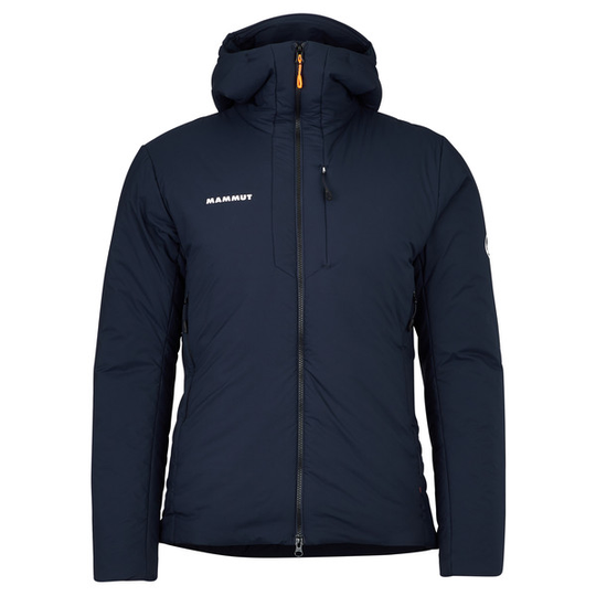 Mammut Rime In Flex Hooded Jacket Men - Marine-black - Miehet - S