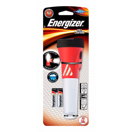 Energizer 2 in 1 taskulamppu ja lyhty